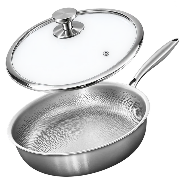 Joyhnny Titanium Pro Pan viewed from above